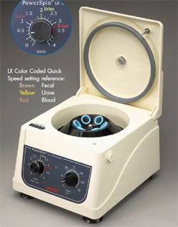 6 Place Variable Speed Centrifuge Speed 