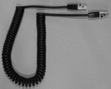 6' Retractile Cable for Respirometers