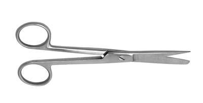 6.5in - S/B, straight operating Scissors