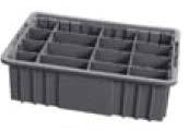 6in Exchange Tray w/ Adjustable Dividers