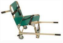 Emergency Rescue Evacuation Chair w/ Handles & Wheels