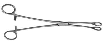 9.5in - Curved Foerester Sponge Forceps