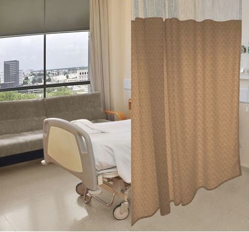96in x 48in Single Bed Privacy Cubicle Curtain Kit