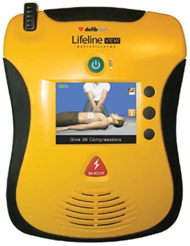 AED Video Display Defibrillator Standard Package