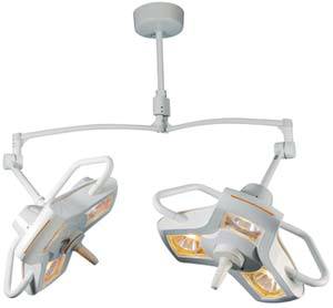 Major Surgery Double Ceiling Mount Light