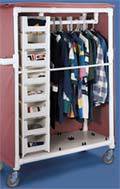 PVC Clothing Cart