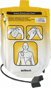 Adult Defibrillation Pad Package 1 Set