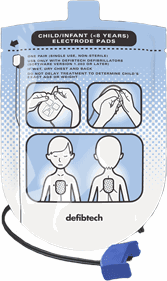 Adult Defibrillation Pad Package (1 Set)