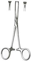 Allis Tissue Forceps 3x4 Teeth 5-12 in