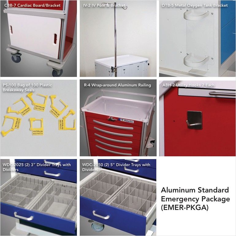 Aluminum Cart Accessory Package