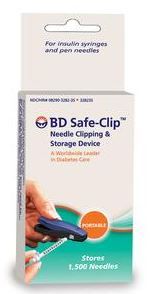 B-D Safe-Clip Insulin Syringe Needle Clipper