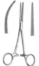 Baby Ochsner Forceps, Curved