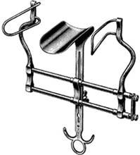 Balfour Abdominal Retractor w/ Rachet Bar Assembly