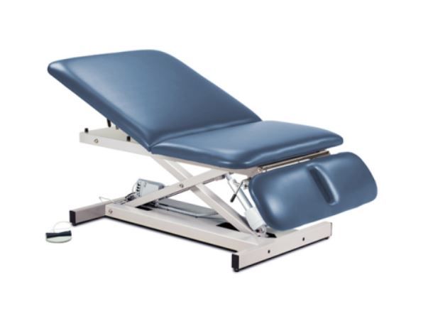 Bariatric Hi-Lo Table w/ Adjustable Backrest & Drop Section