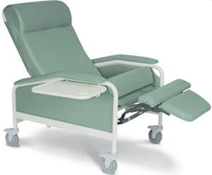 XL Care Recliner w/ Steel Casters