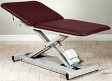 Extra Wide Bariatric Hi-Lo Table w/ Adjustable Backrest