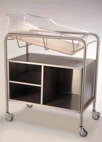 Bassinet w/ Open Cabinet