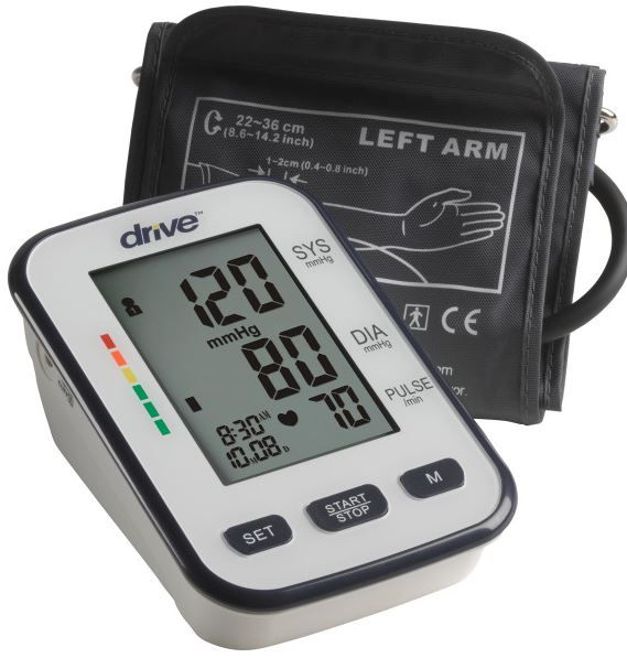 Battery Operated Automatic Blood Pressure Monitor