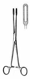 Bauer Sponge Forceps, 9-1/2 in