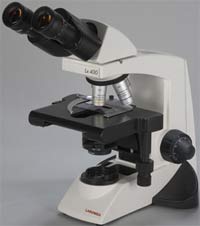 Binocular Compound Microscope w/ Rechargeable Battery