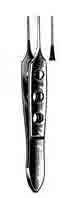 Bishop-Harmon Dressing Forceps Str. Serr. 0.8mm Wide 3-38in