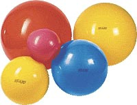 Blue Fitness Exercise Balls - 65 cm