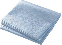 Blue Fitted Disposable Stretcher Sheets 32in x 72in