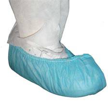 Blue Polypropylene Shoe Cover