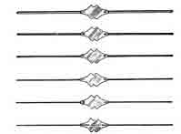 Bowman Probe, 000-0000, Double Ended Sterling Silver, 5in