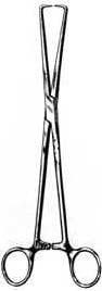 Braun Uterine Tenaculum Forceps, Straight, 9in