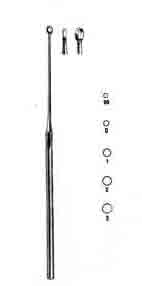 Buck Ear Curette, Blunt, Straight, #00