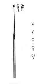 Buck Ear Curette Sharp Straight 1