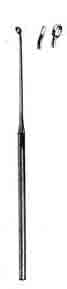 Buck Ear Curette, Sharp, Angled, #00