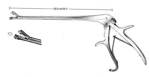 Burke Biopsy Forceps 4.5x3mm Locking Mechanism