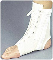 Canvas Ankle Splint with Stays - Medium