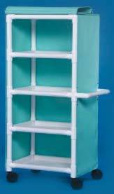 PVC Multi-Purpose Cart 4-Shelves  Cover