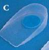 Central Silicone Heel Supports
