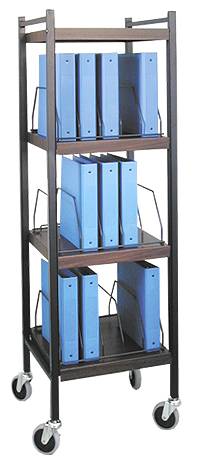 Chart Rack, 15 Binder Capacity