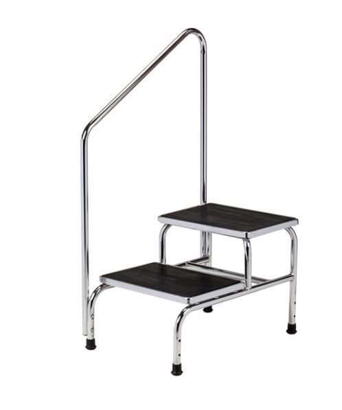 Bariatrics 2-Step Step Stool w/ Handrail