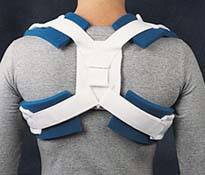 Clavicle Brace with Hook and Loop Closure