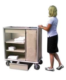 Clement Janitorial Cleaning Cart