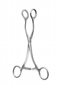 Mid-Grade Collins Tongue Forceps Stainless Steel