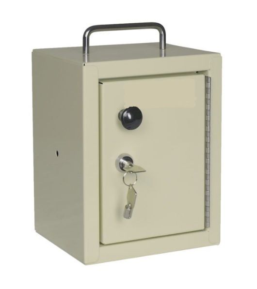 Compact Locking Narcotics Box Single Door