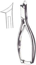 5.5in Chrome Nail Nippers