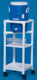 PVC Refreshment Cart w/ 5-Gallon Cooler