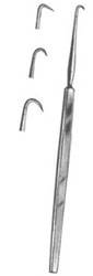 Cottle Skin Hook, Small, Shallow Curve