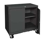 Counter Top Height Mobile Storage Cabinet