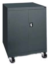 Counter Top Height Mobile Storage Cabinet