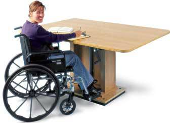 Crank Hydraulic Rehabilitation Work Table