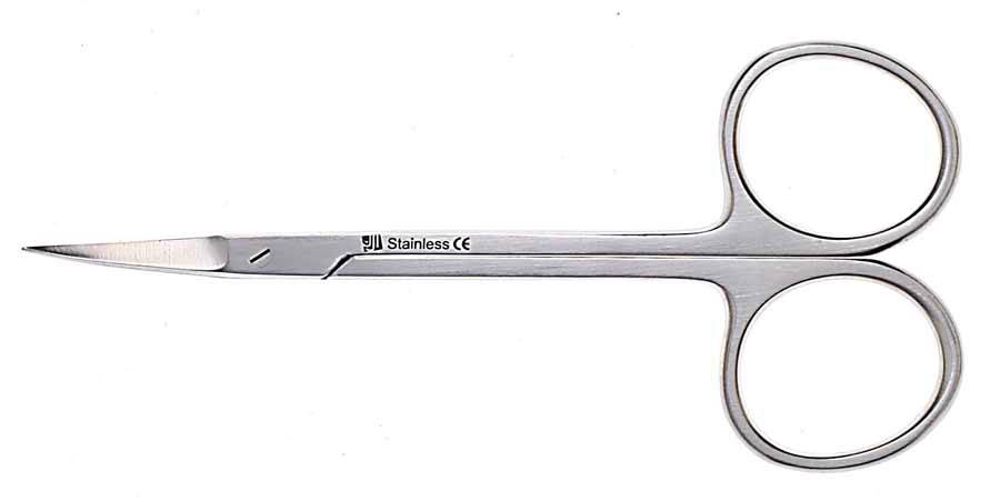 Curved Iris Scissors 4.5